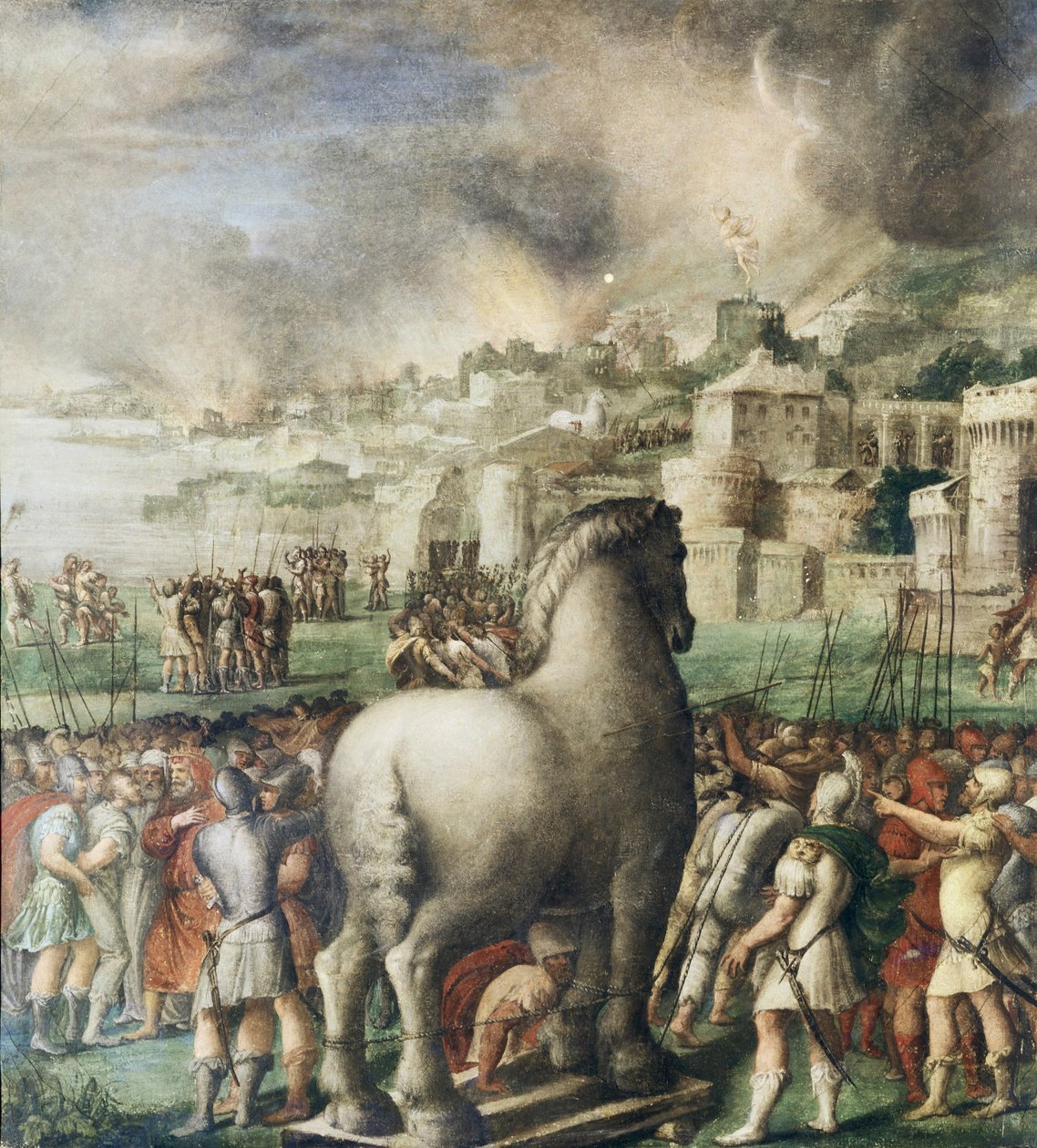 Trojanisches Pferd von Nicolò dell