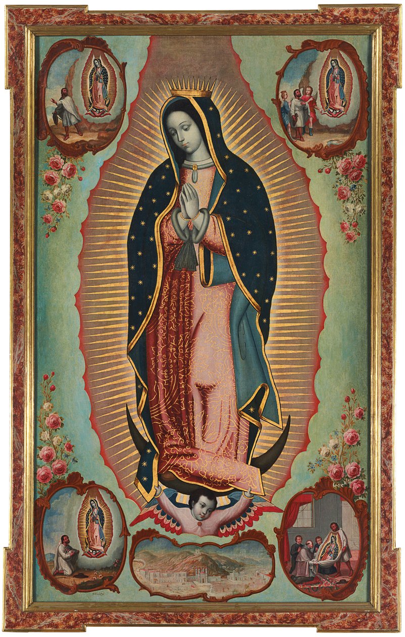 Jungfrau von Guadalupe von Nicolás Enríquez