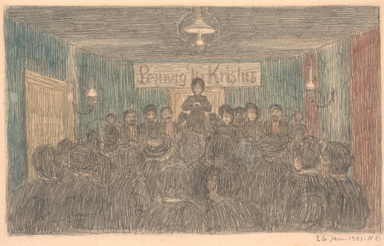 Erweckungstreffen in Lemvig von Niels Jakob Jakobsen Bjerre