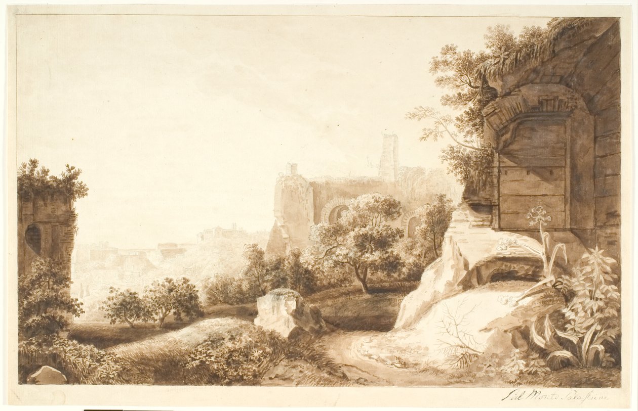 Monte Palastrine von Niels Gundersen Lund