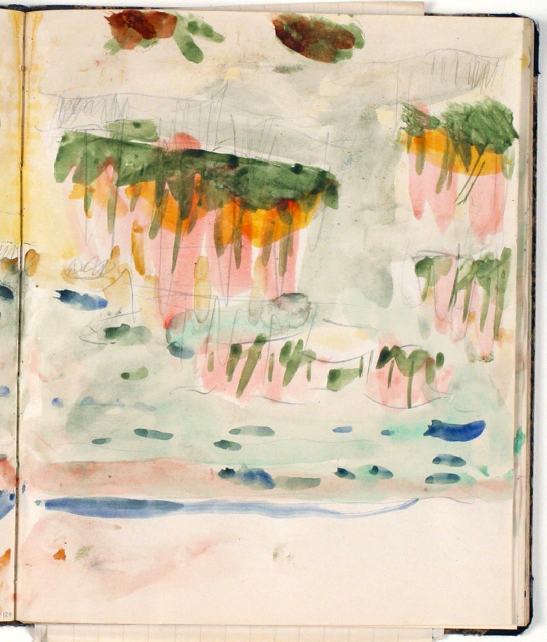 Landschaftsstudie von Niels Larsen Stevns
