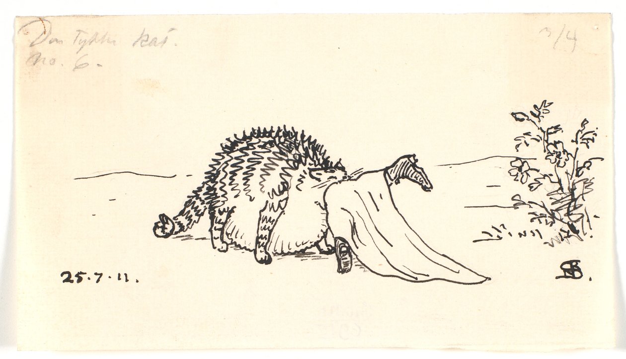 Die dicke Katze von Niels Skovgaard