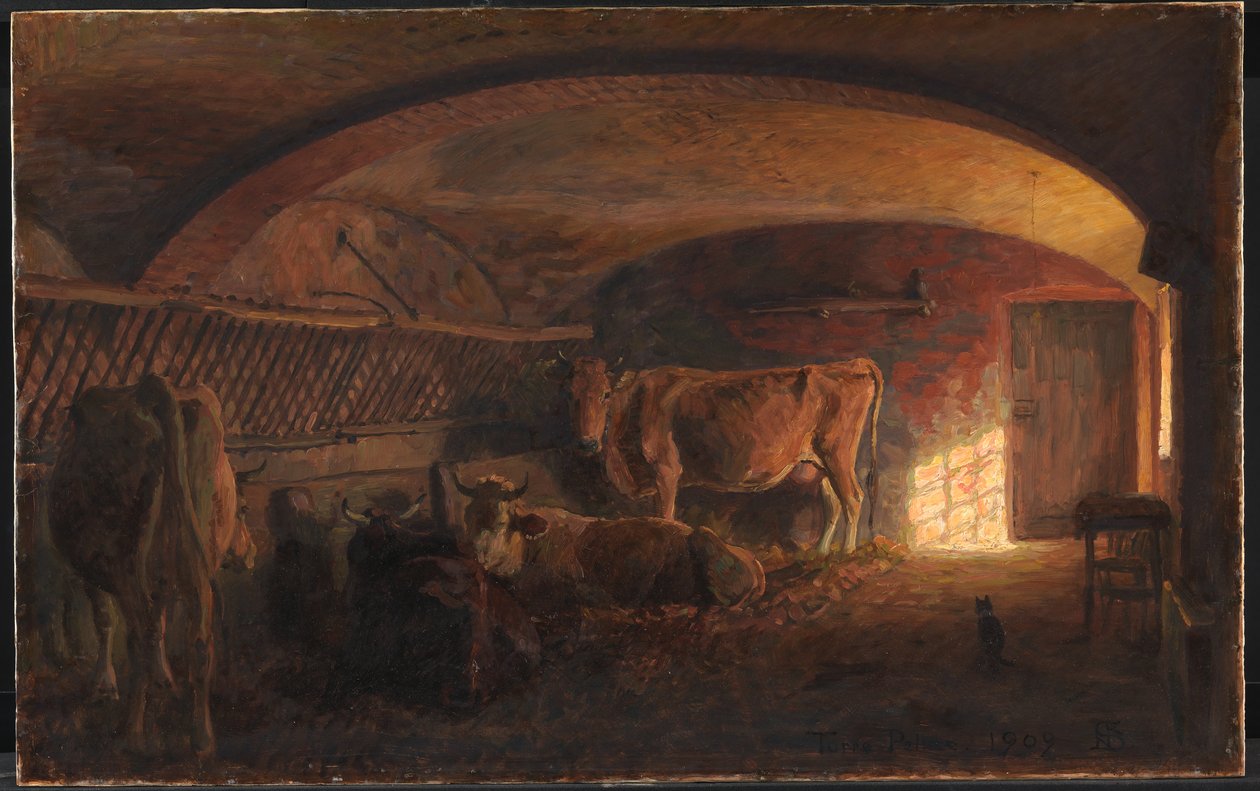Italienischer Kuhstall von Niels Skovgaard