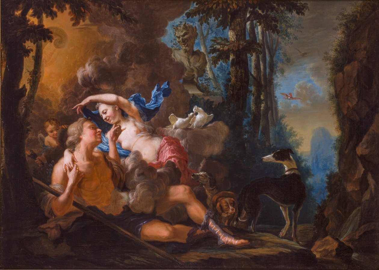 Amor und Psyche von Nikolaas Verkolje