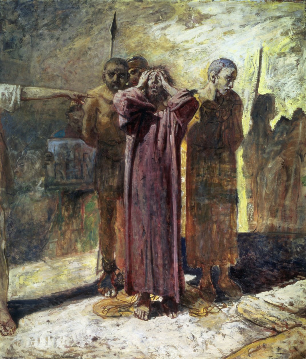 Golgatha, 1892-93 von Nikolai Nikolaevich Ge