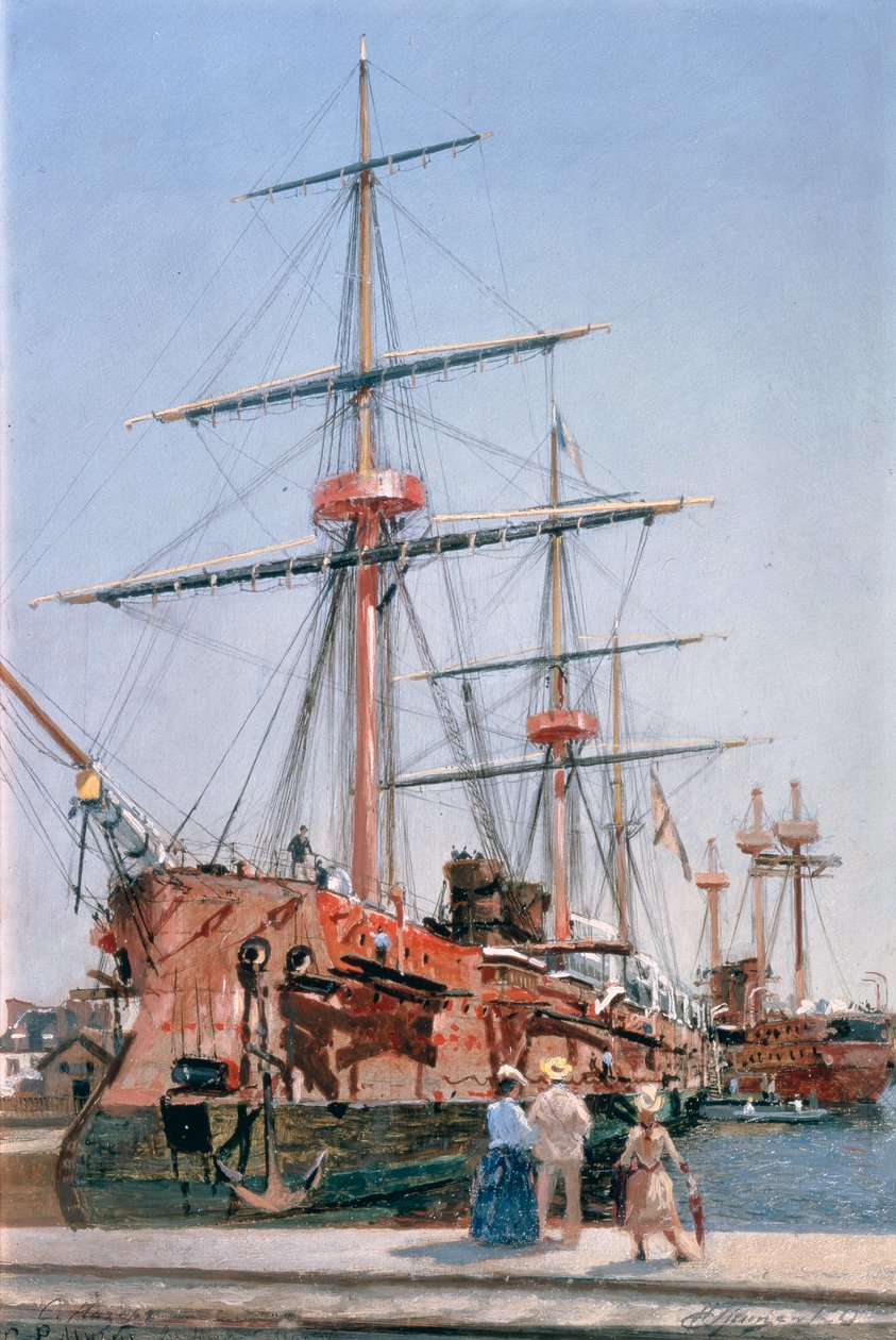 Bau des Schlachtschiffs 