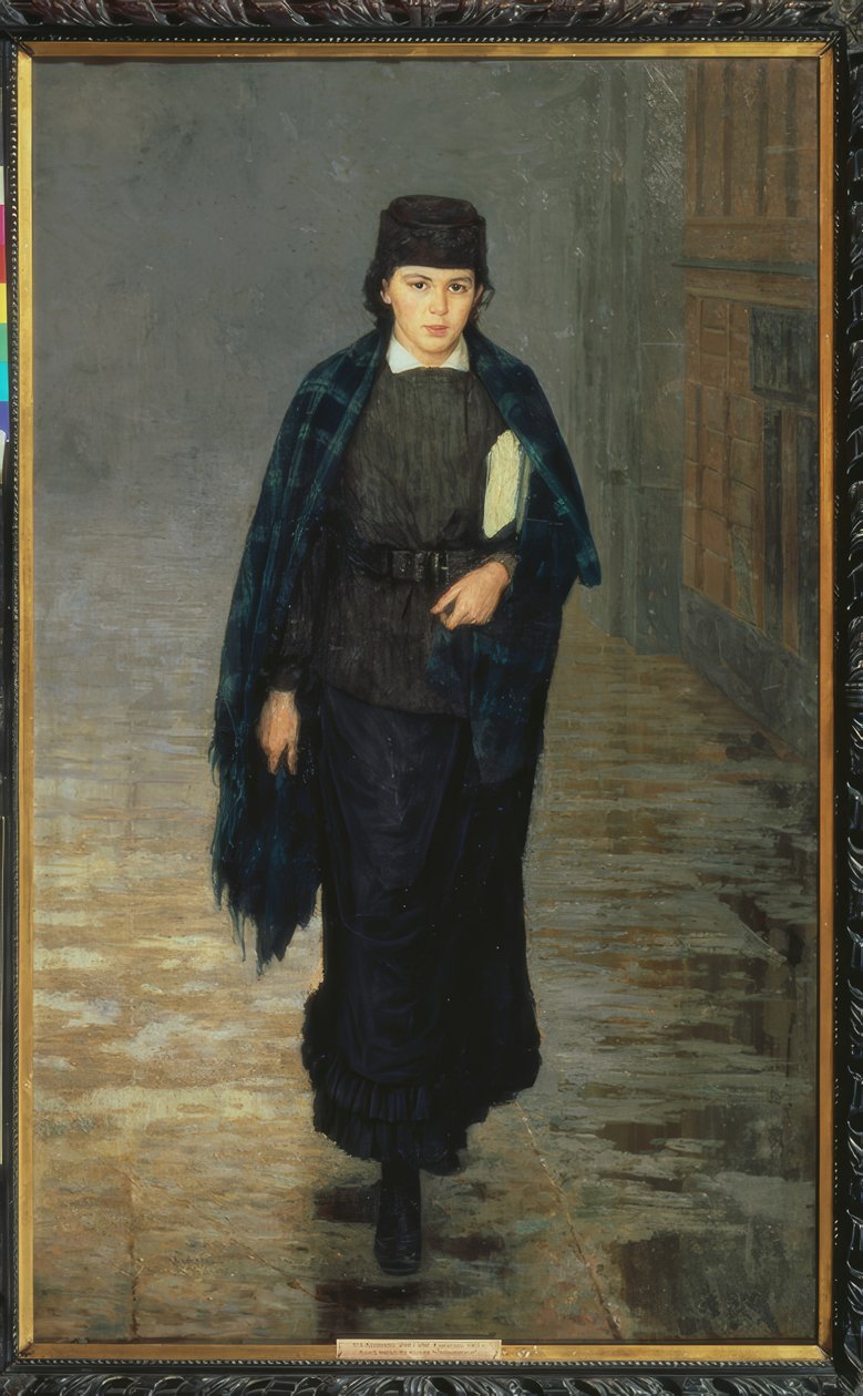 Die Studentin von Nikolai Alexandrowitsch Jaroschenko