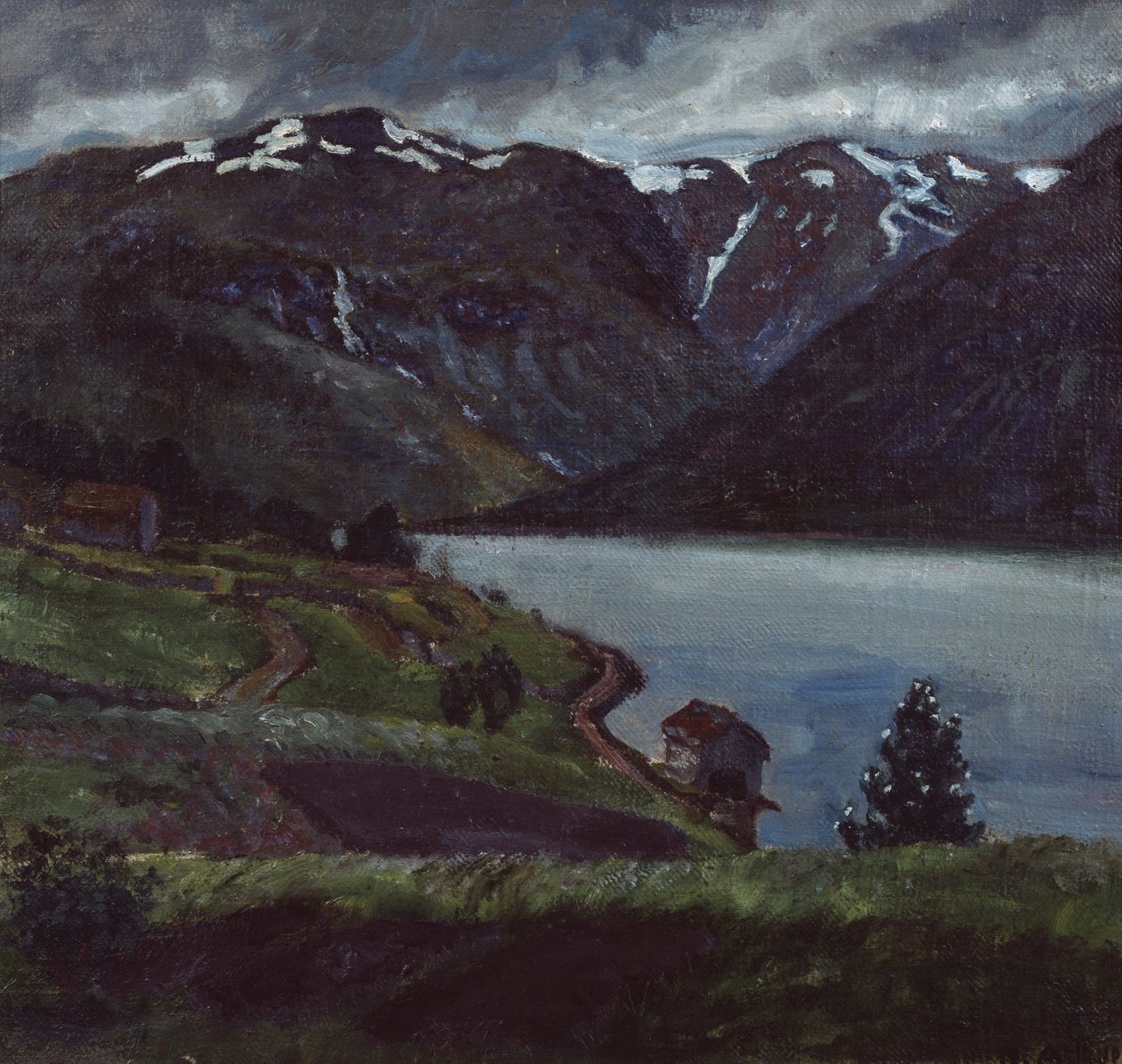 Bootshaus von Nikolai Astrup