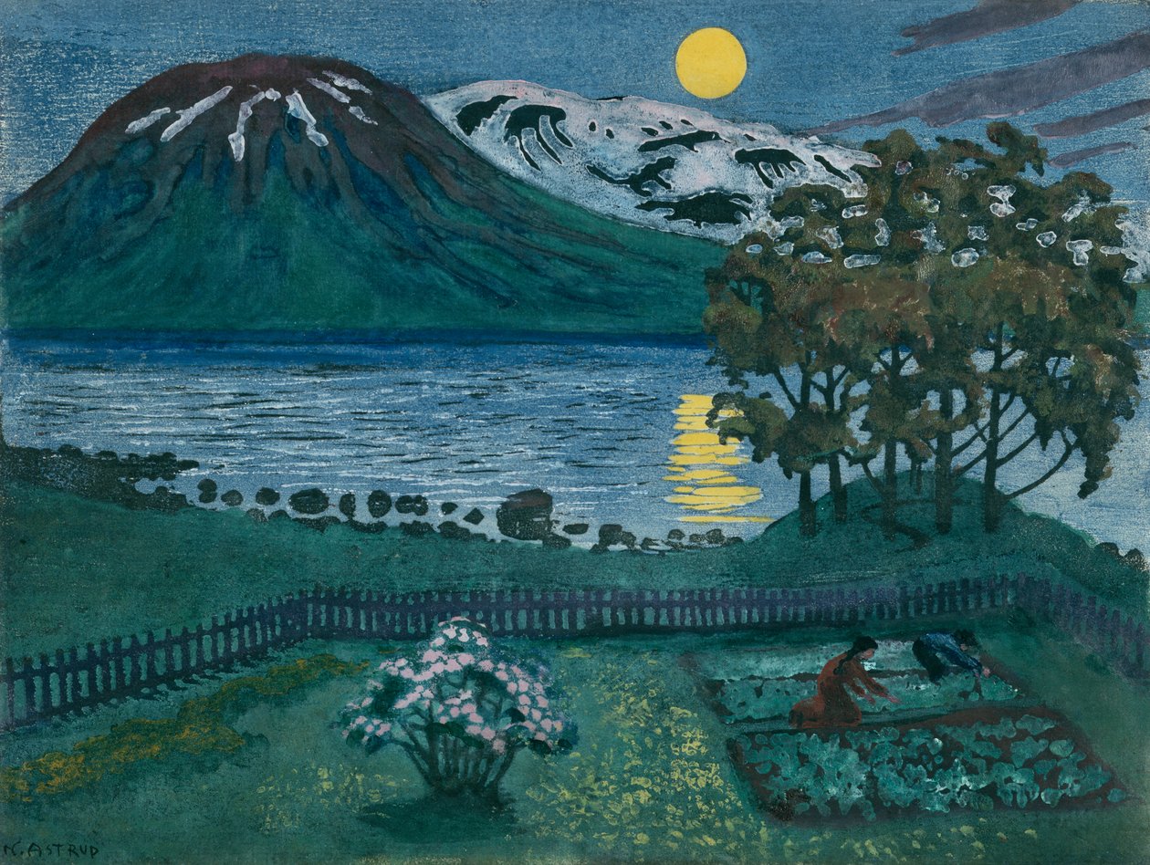 Maienmond von Nikolai Astrup