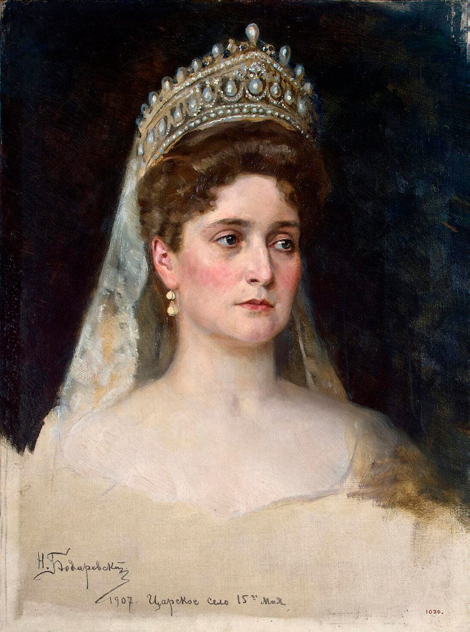 Zarin Alexandra Fjodorowna, 1907 von Nikolai Bodarevsky