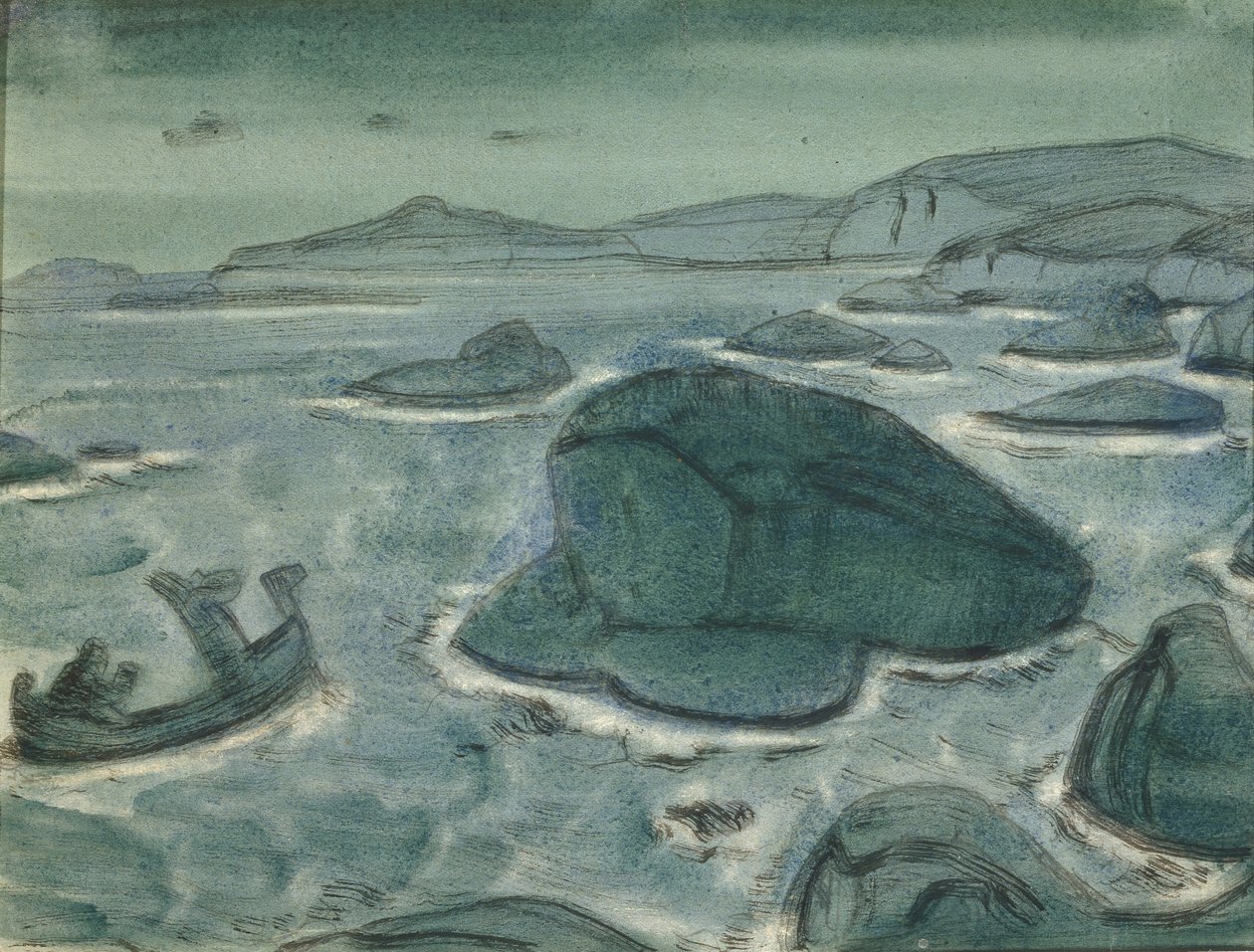 Riesin Kriemhild, 1915 von Nikolai Konstantinowitsch Roerich