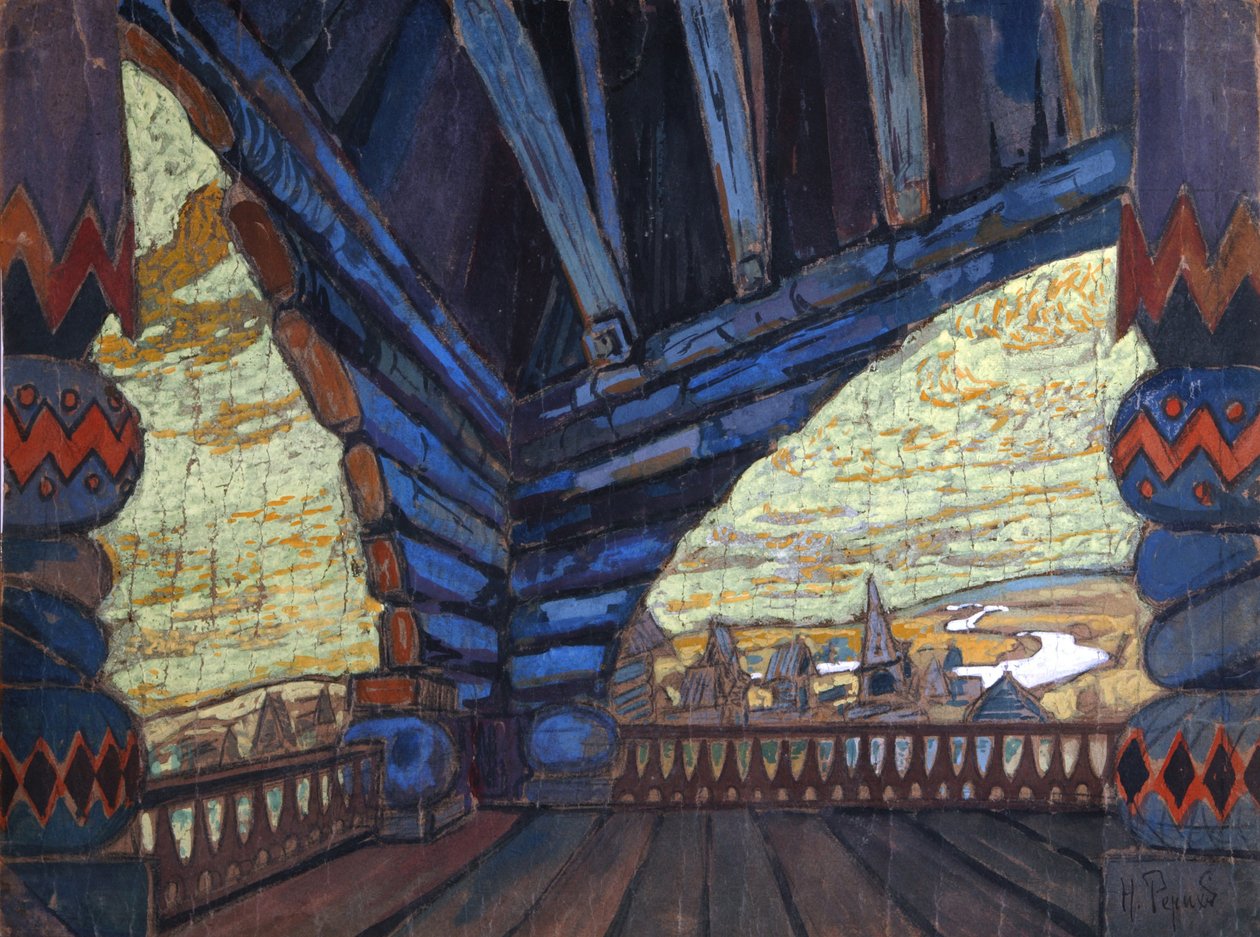 Gulbishche, 1900er Jahre von Nikolai Konstantinowitsch Roerich