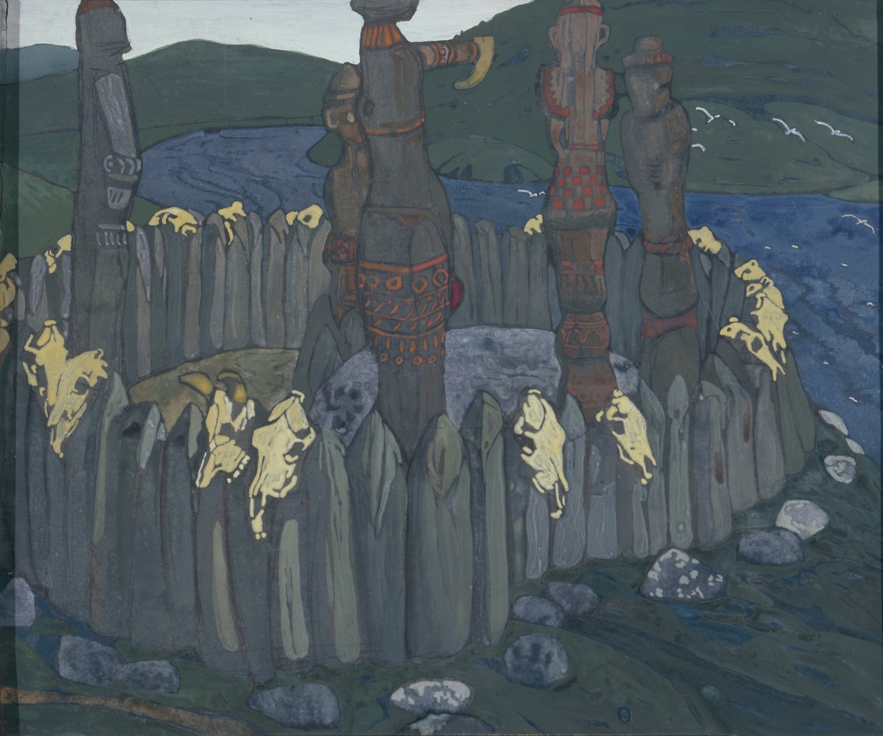 Idole, 1901 von Nikolai Konstantinowitsch Roerich