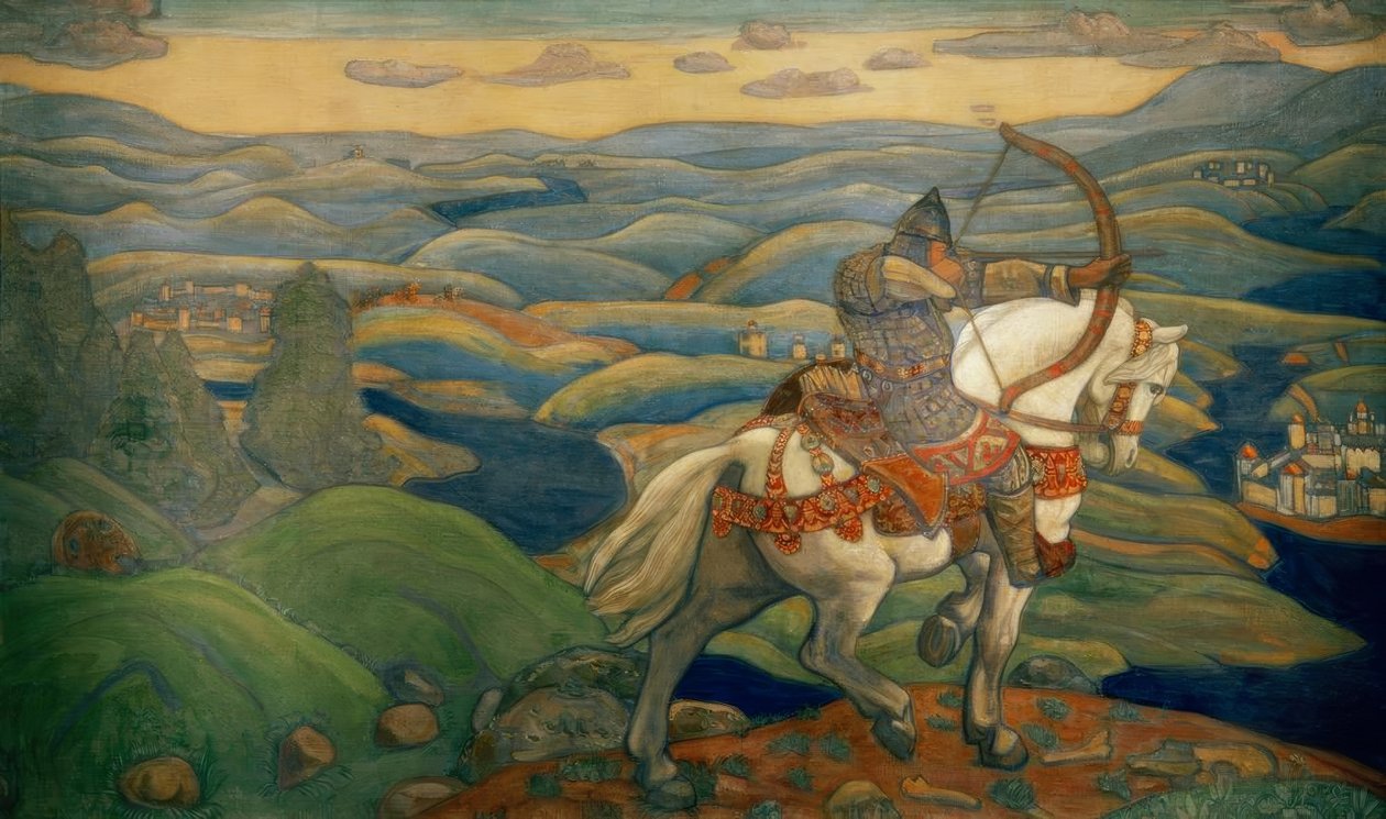 Ilja Muromez von Nikolai Konstantinowitsch Roerich