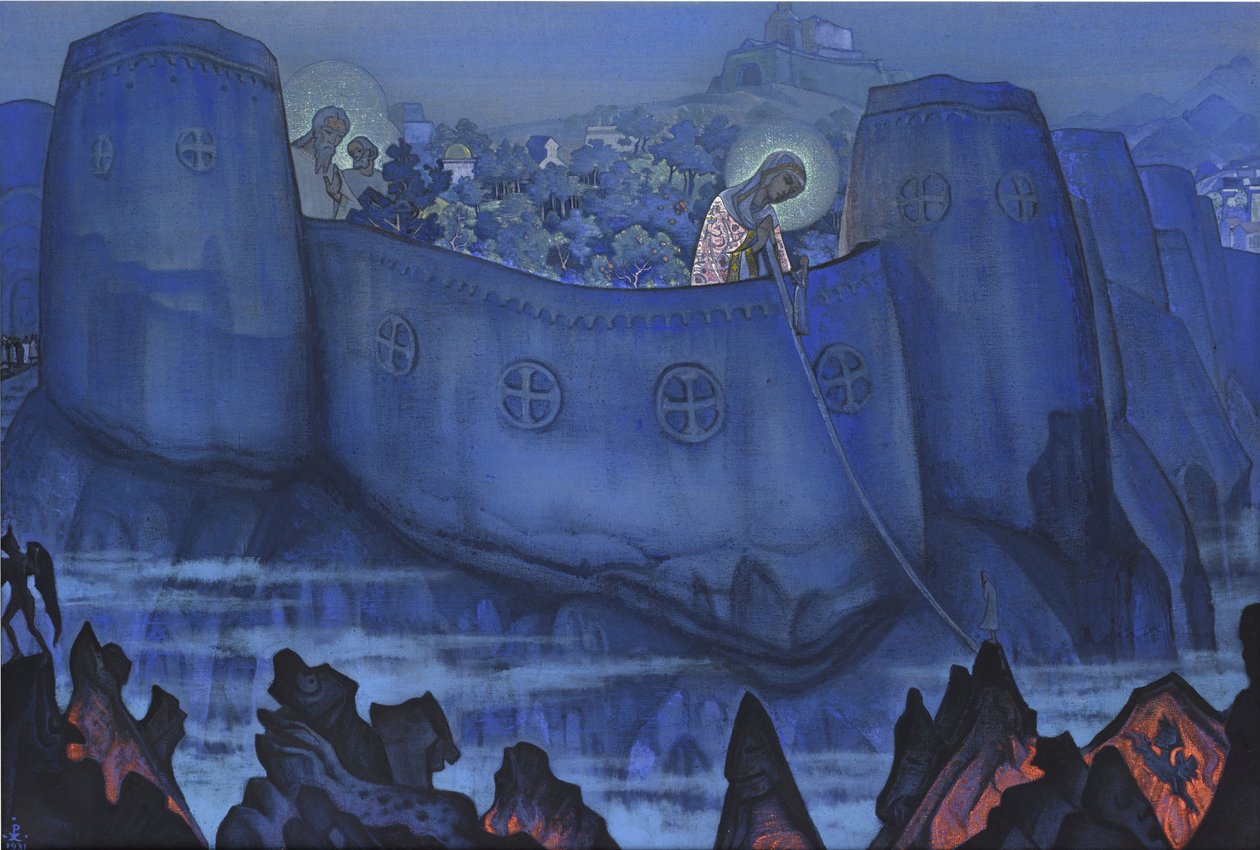 Madonna Laboris, 1931 von Nikolai Konstantinowitsch Roerich