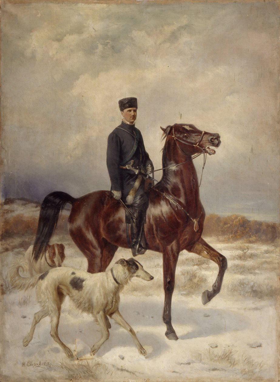 Der Jäger von Nikolai Yegorovich Sverchkov