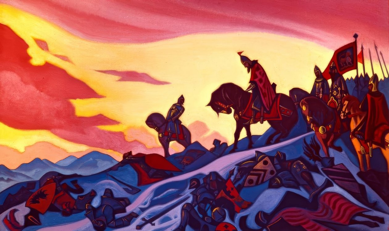 Alexander Newski von Nikolai Konstantinowitsch Roerich