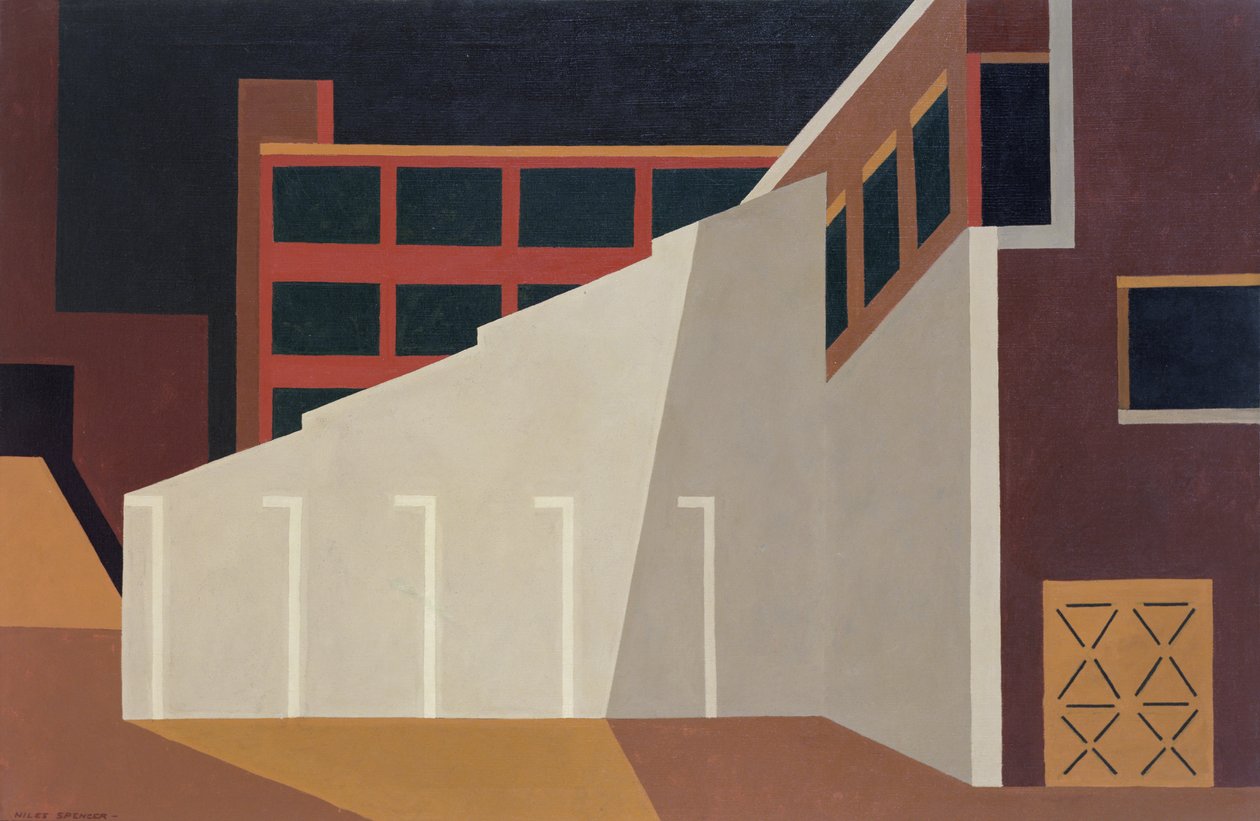 Die Uhrenfabrik von Niles Spencer