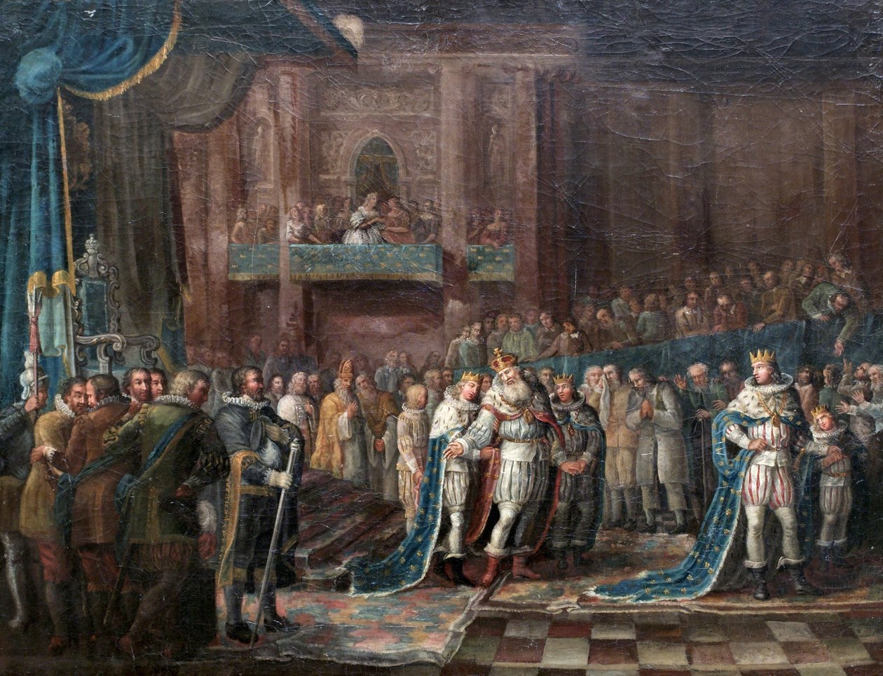 Gustavs Abschiedsrede an die Stände von Nils Hagelberg