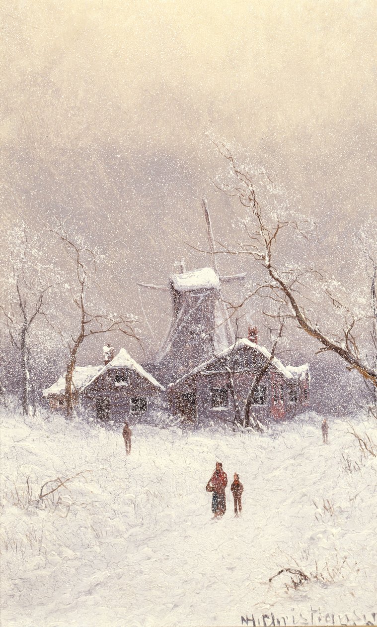 Die Mühle verlassen von Nils Hans Christiansen