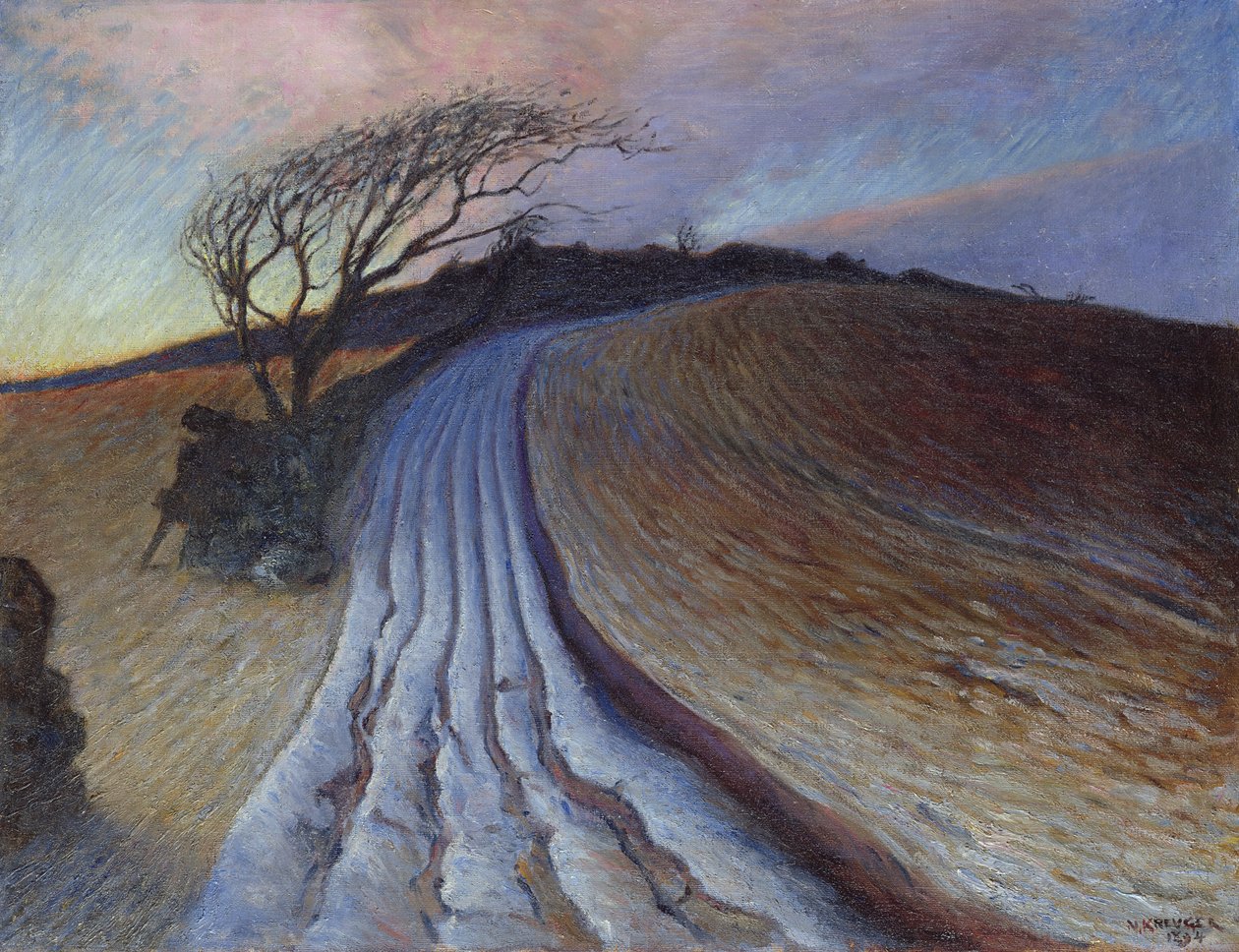 Oktoberabend in Apelvik, 1894 von Nils Kreuger
