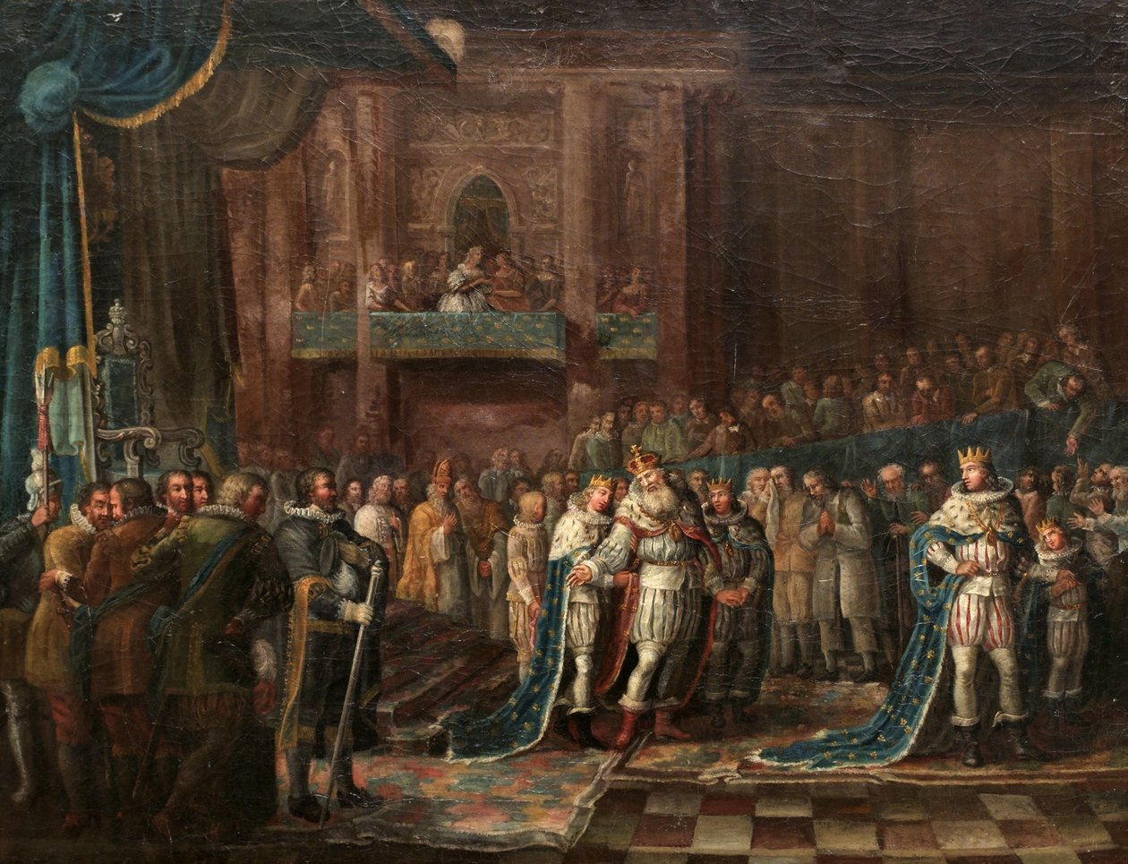 Gustav Adolfs Abschiedsrede an die Stände von Nils Hagelberg