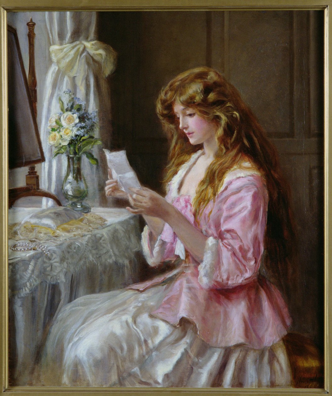 Der Liebesbrief, 1904 von Nina Hardy