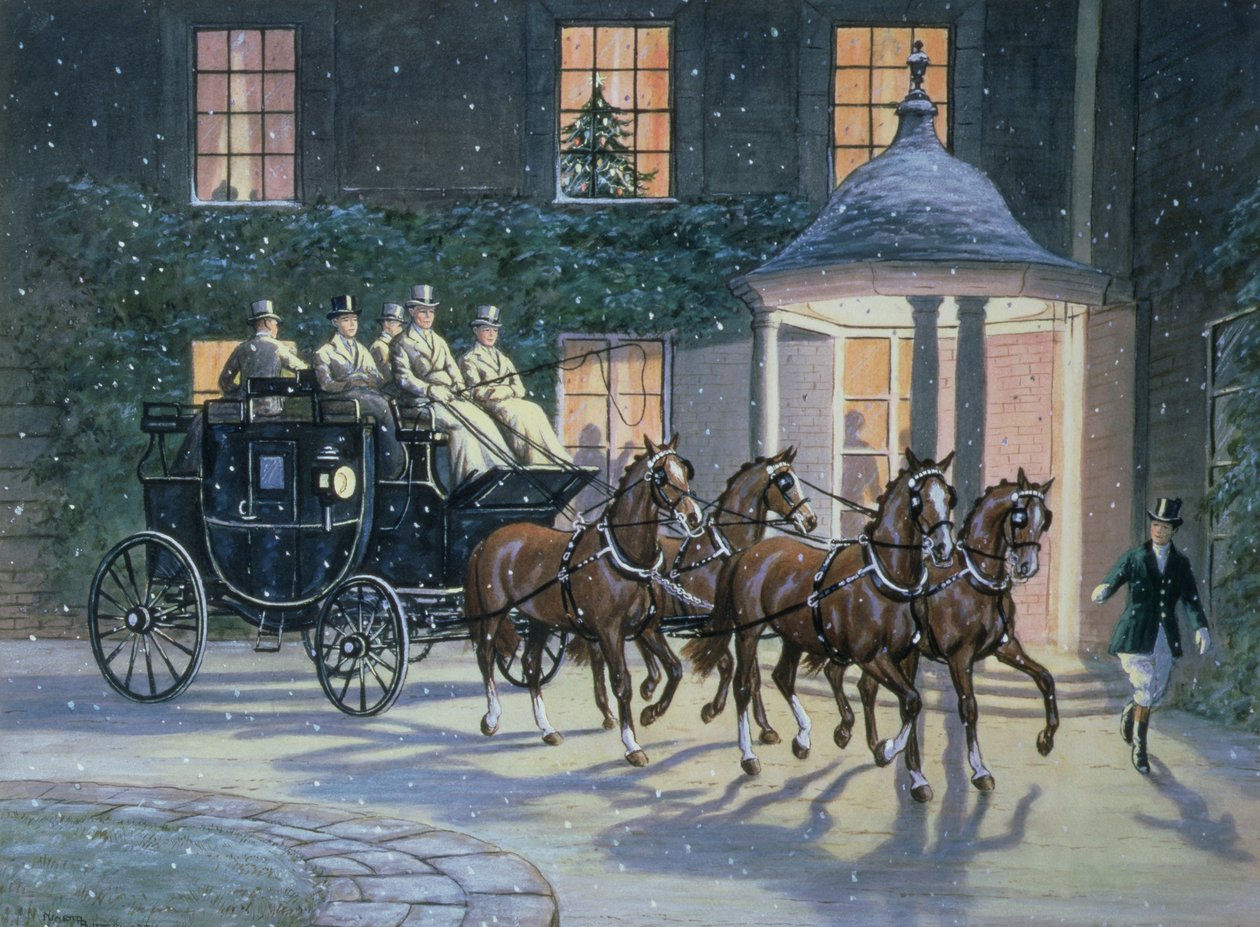 Kutschfahrt in Hurlingham von Ninetta Butterworth