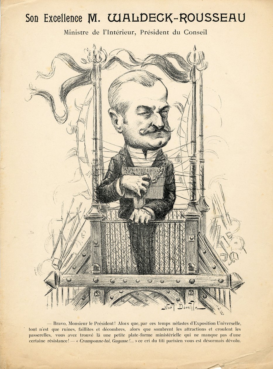 Flugblatt von Noel Dorville