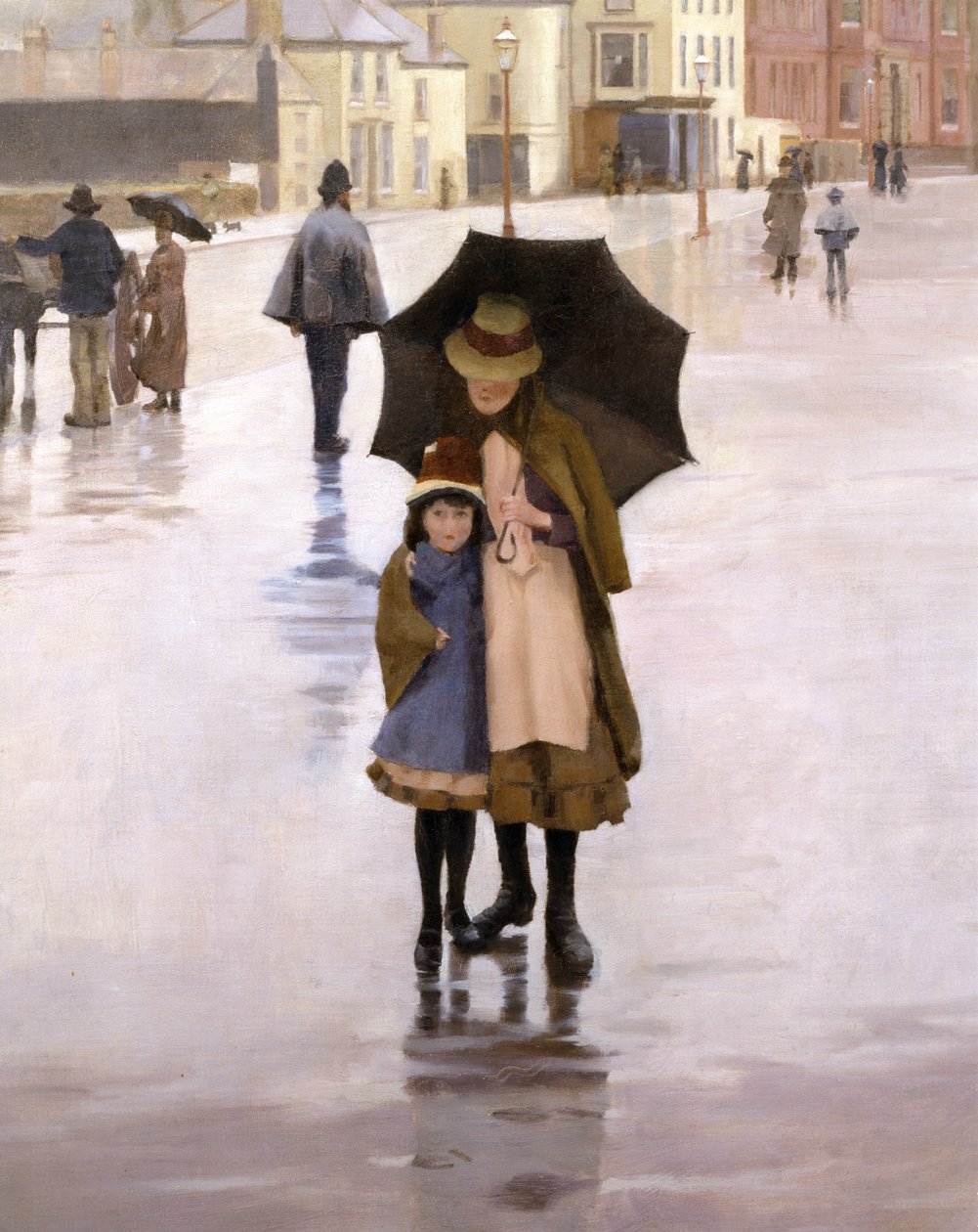 Der Regen regnet jeden Tag, 1889 (Detail) von Norman Garstin