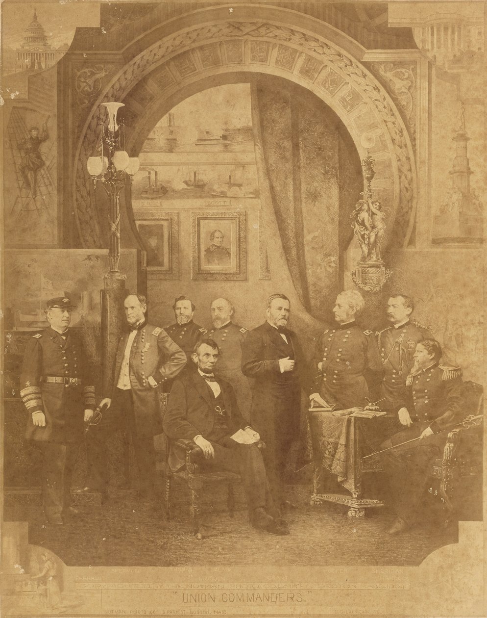 Unionskommandanten von Notman Photograph Company