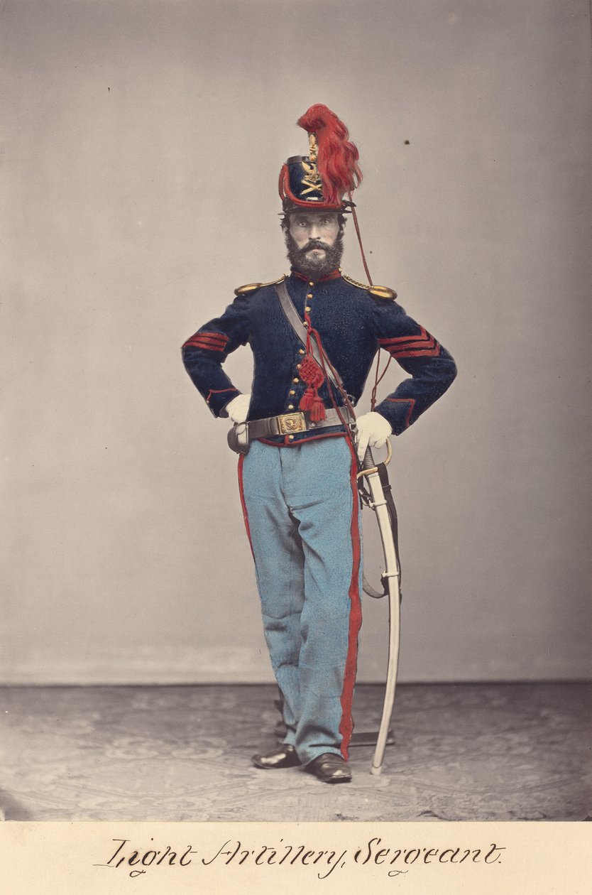 Leichte Artillerie, Sergeant von O.H. Willard