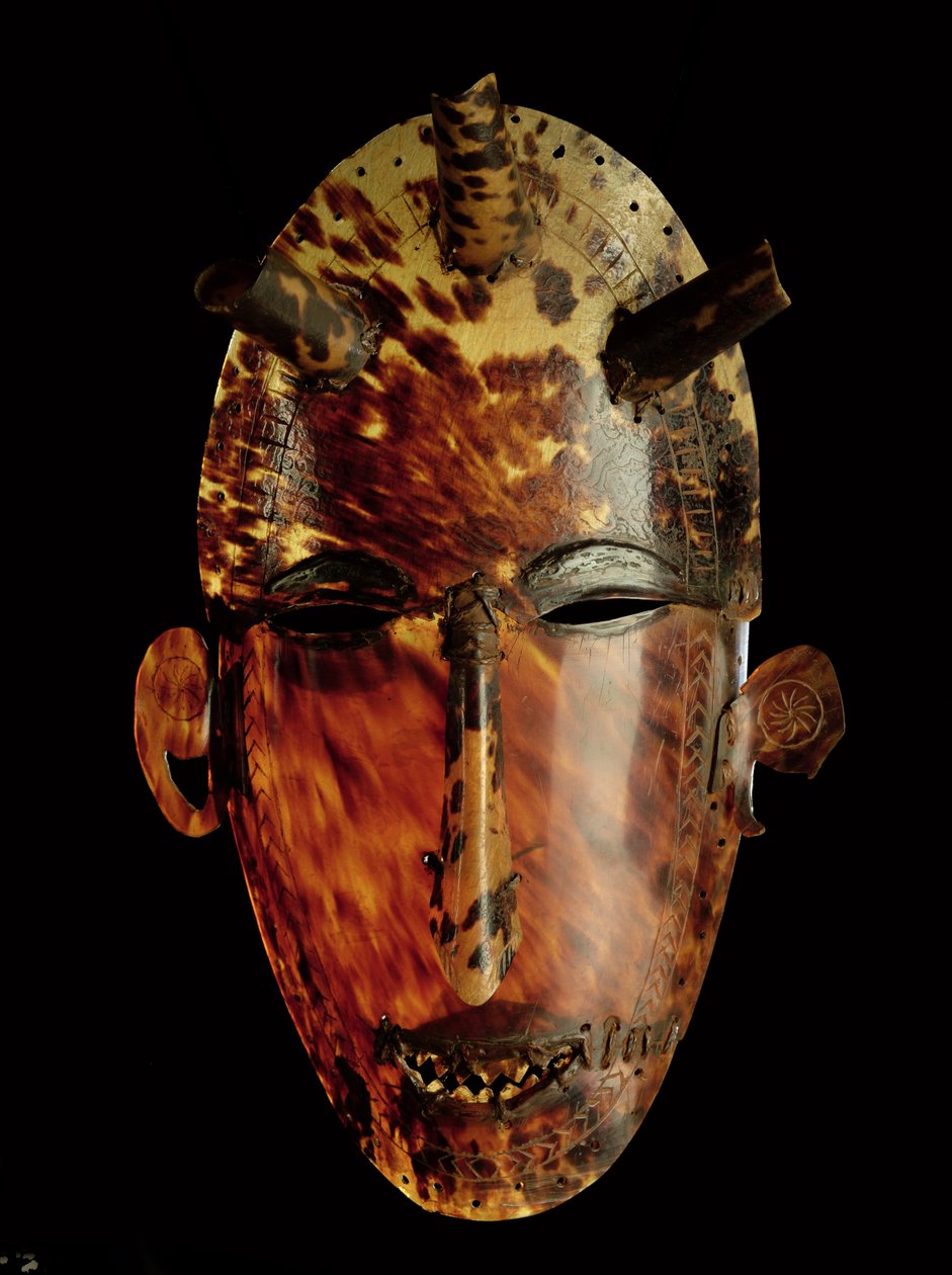 Maske von den Torres-Straßen (Schildkrötenpanzer) von Oceanic