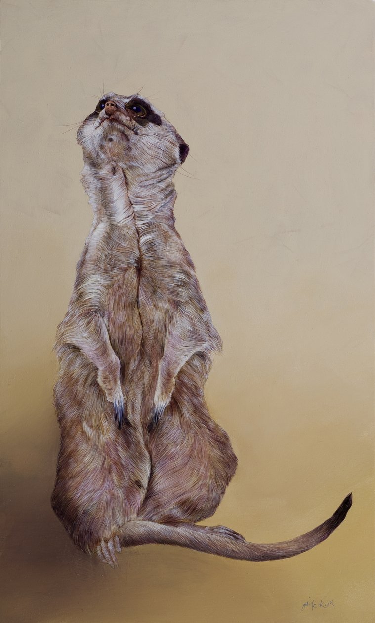Erdmännchen 3, 2010 von Odile Kidd