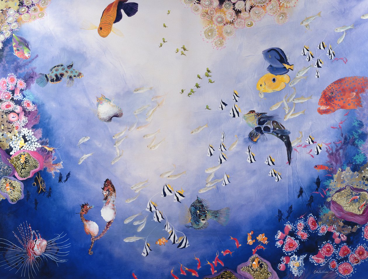 Unterwasserwelt IV von Odile Kidd