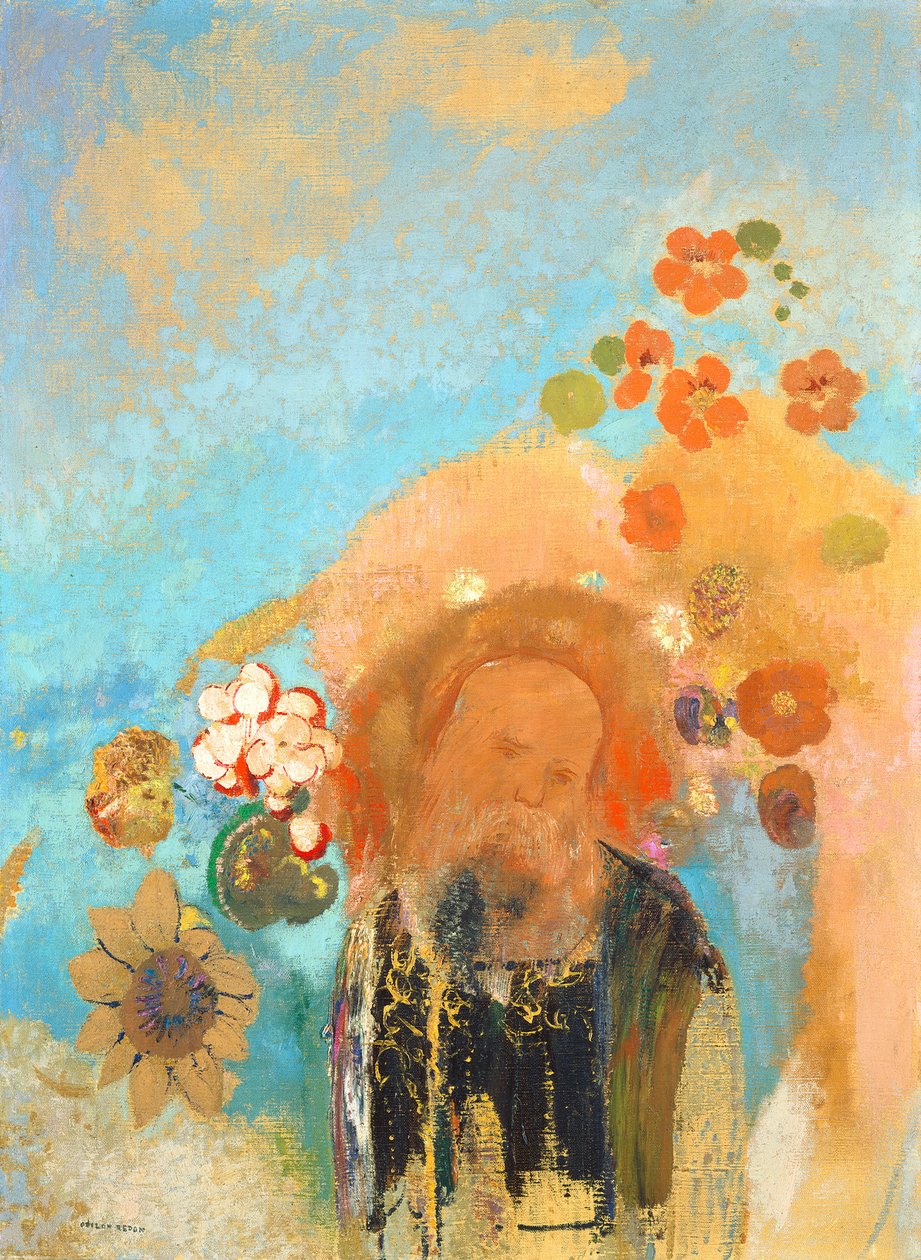 Evokation von Roussel, ca. 1912 von Odilon Redon