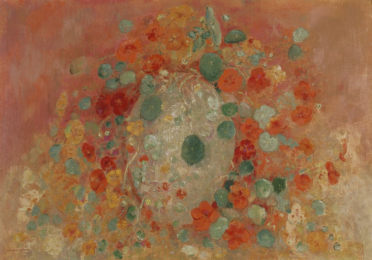 Kapuzinerkresse, 1905 von Odilon Redon