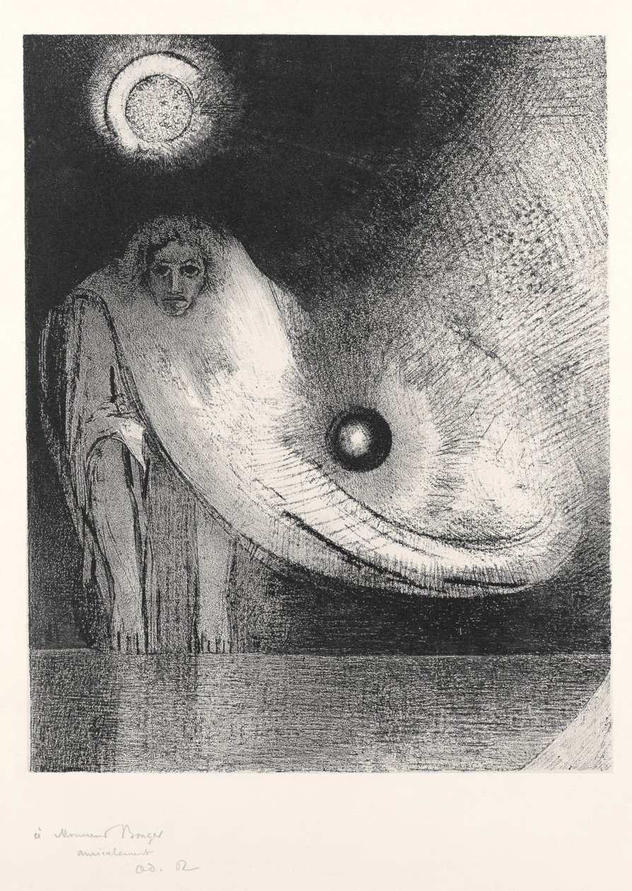 Der Buddha, 1895 von Odilon Redon