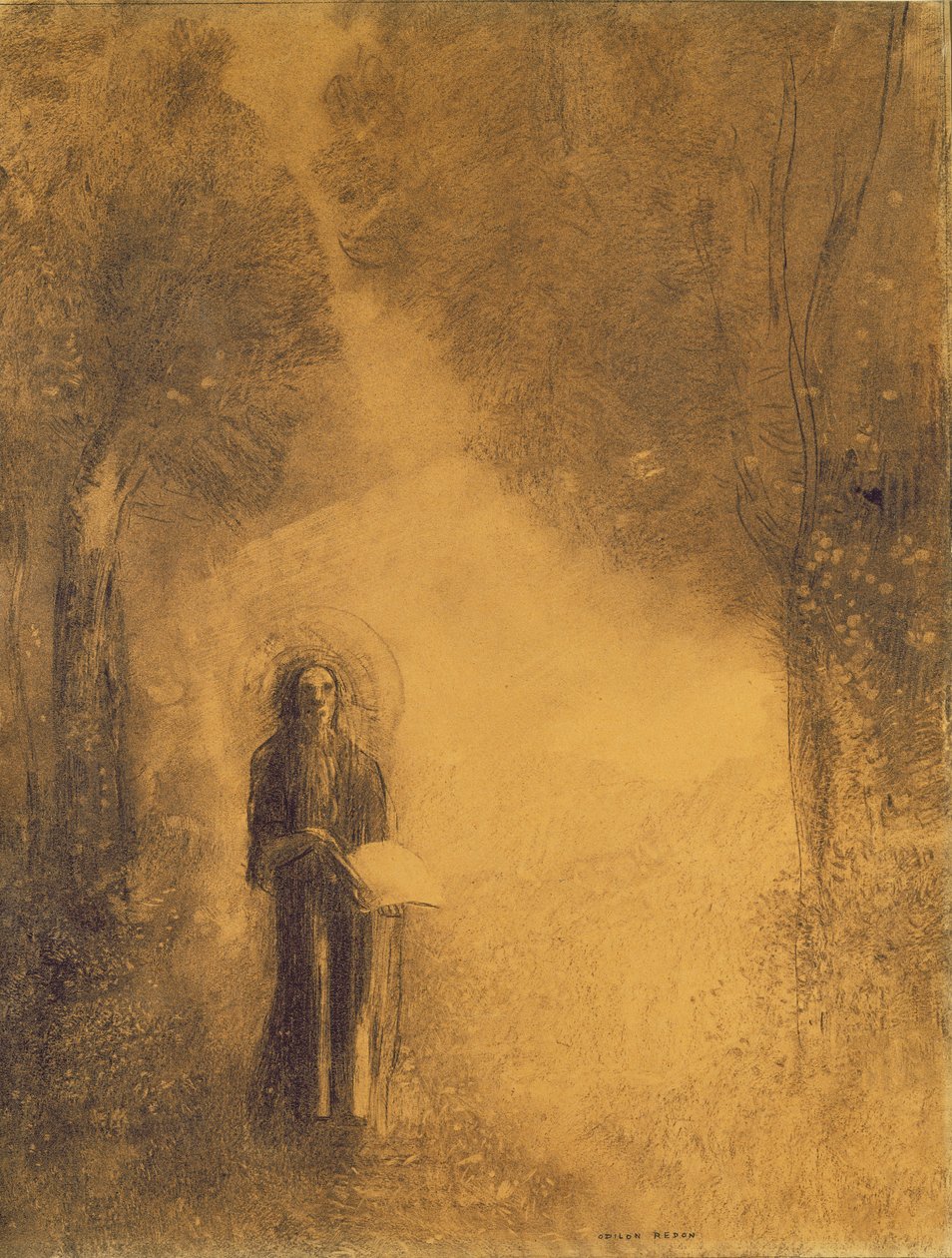 Der Wanderer, Studie für 