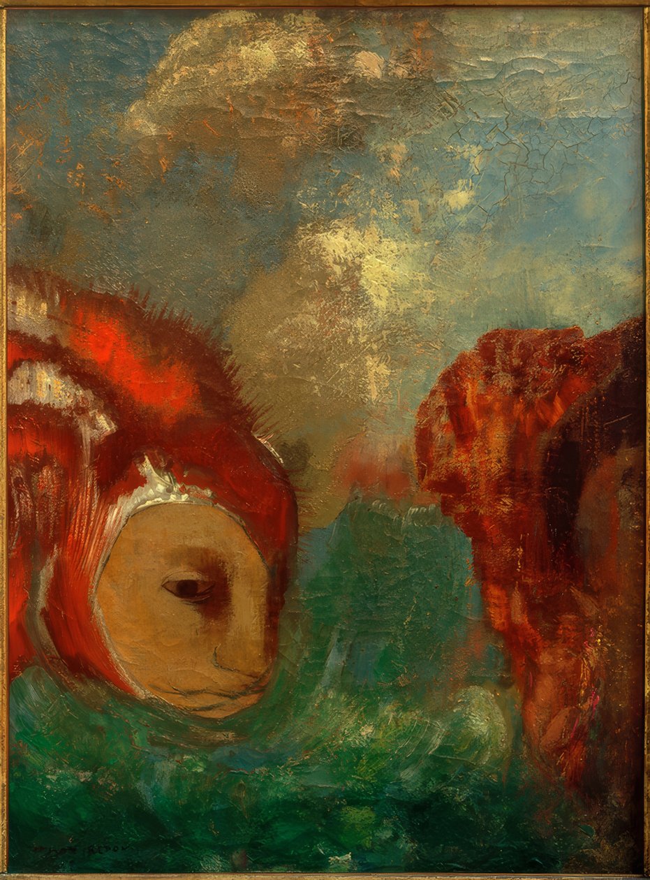Angelika und der Drache von Odilon Redon