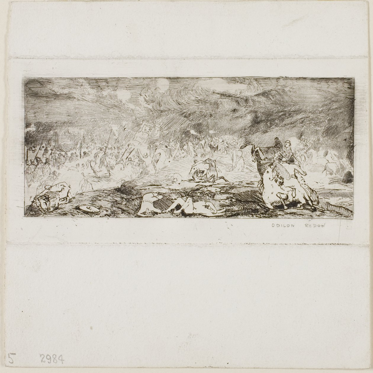 Schlacht von Odilon Redon