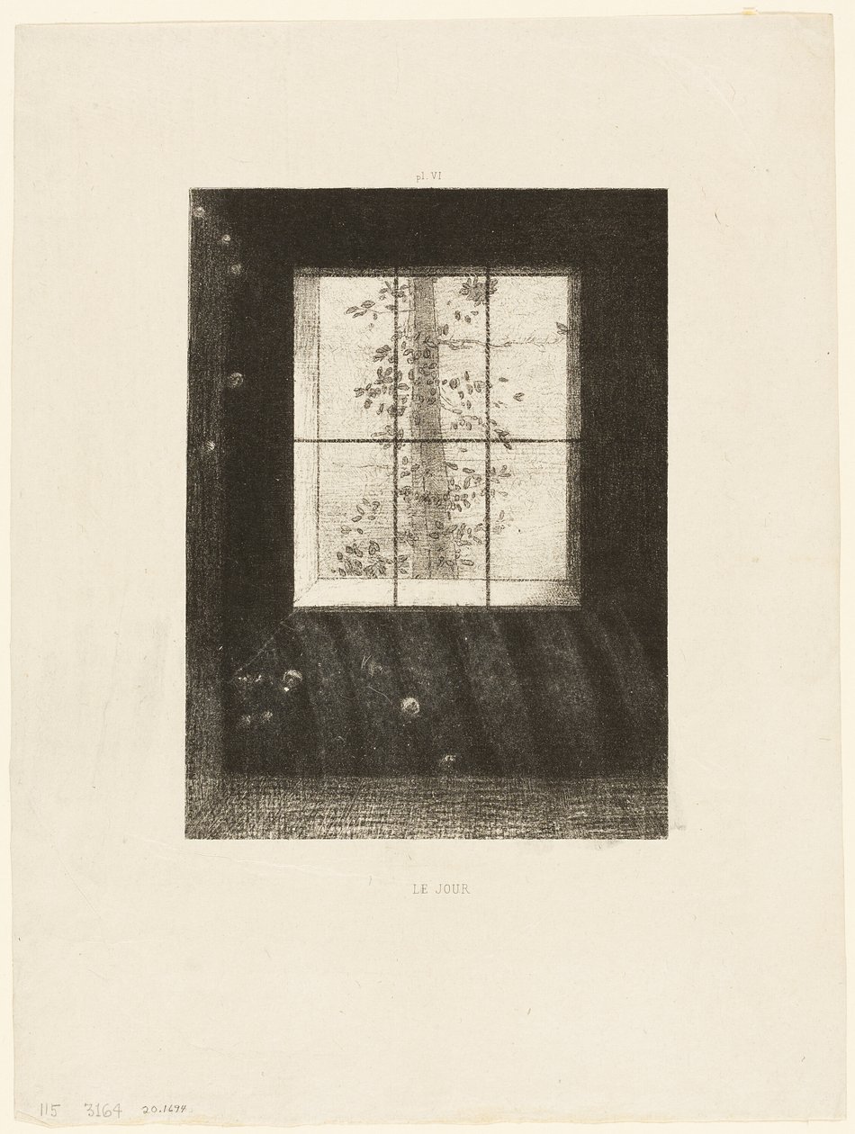 Tag, Platte 6 aus Träume von Odilon Redon