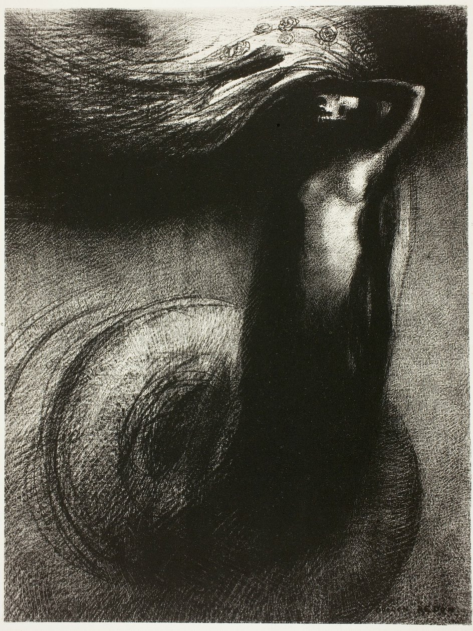 Tod: "Meine Ironie übertrifft alle anderen" von Odilon Redon
