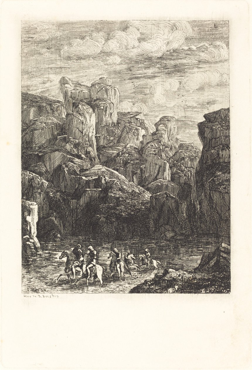 Die Furt von Odilon Redon