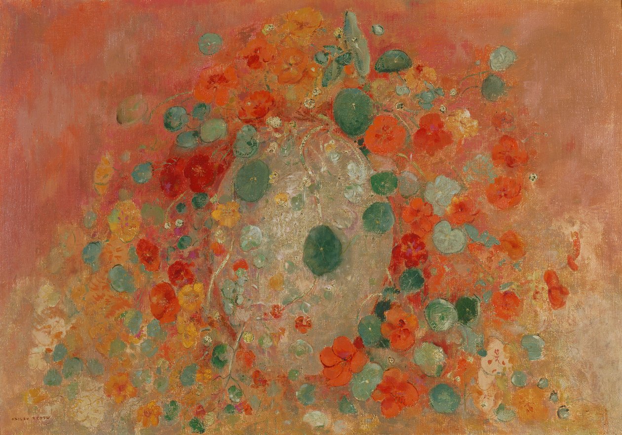 Kapuzinerkresse von Odilon Redon