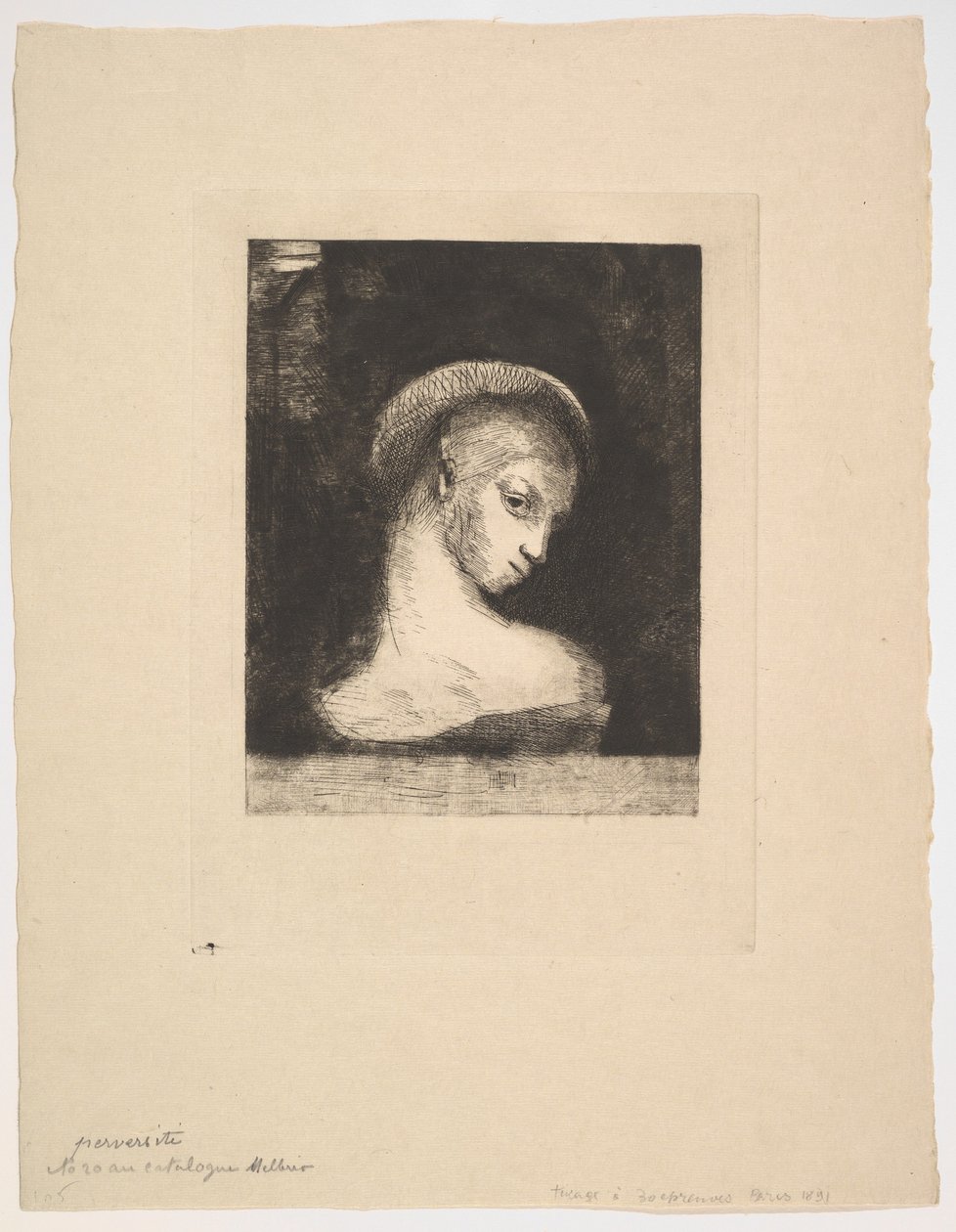 Perversität, 1891 von Odilon Redon