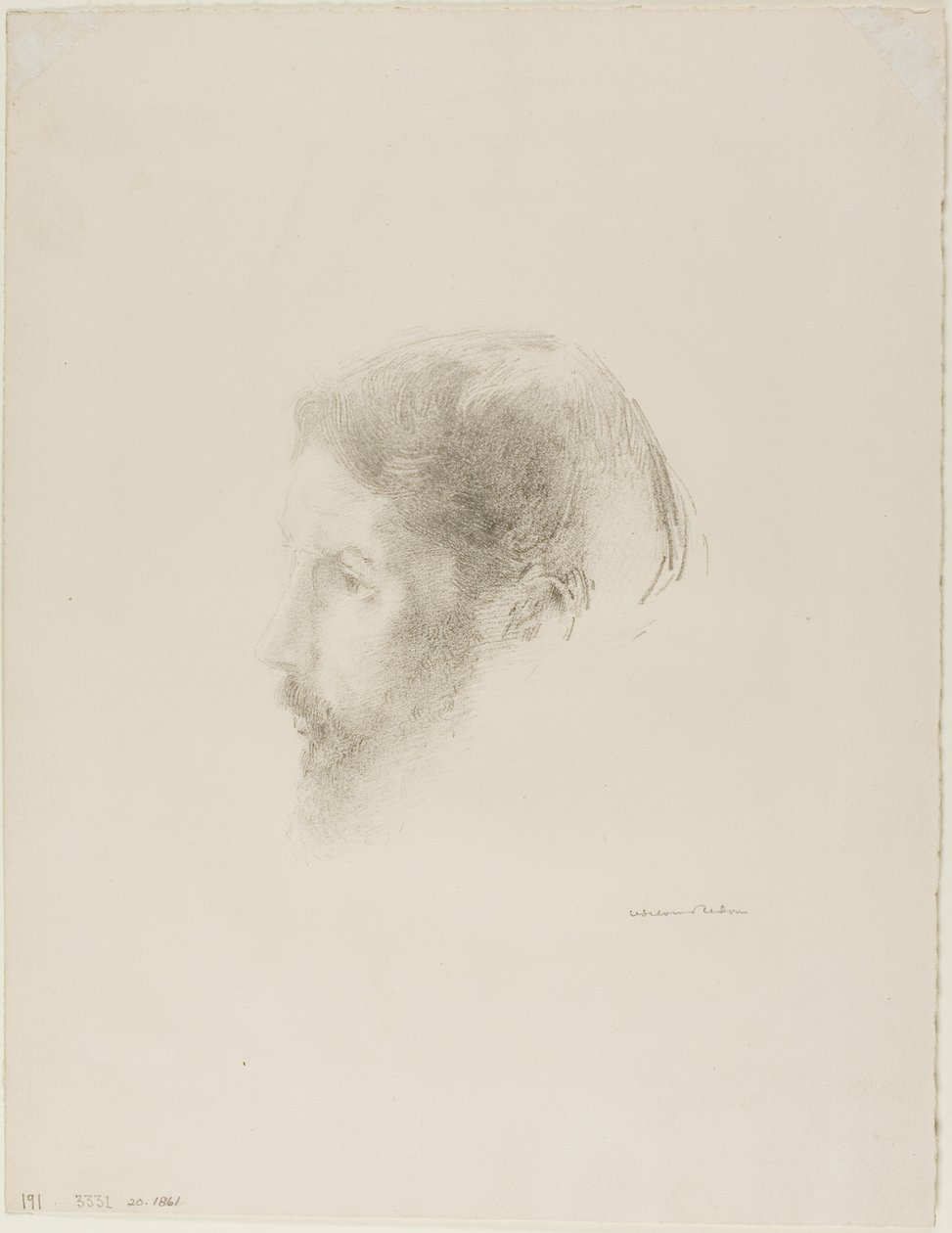 Pierre Bonnard von Odilon Redon