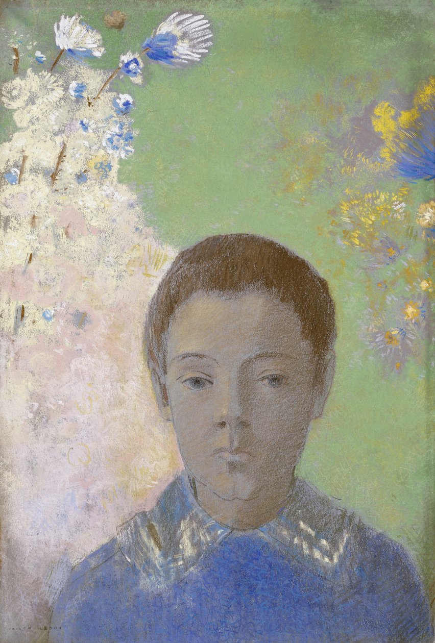 Porträt von Ari Redon von Odilon Redon