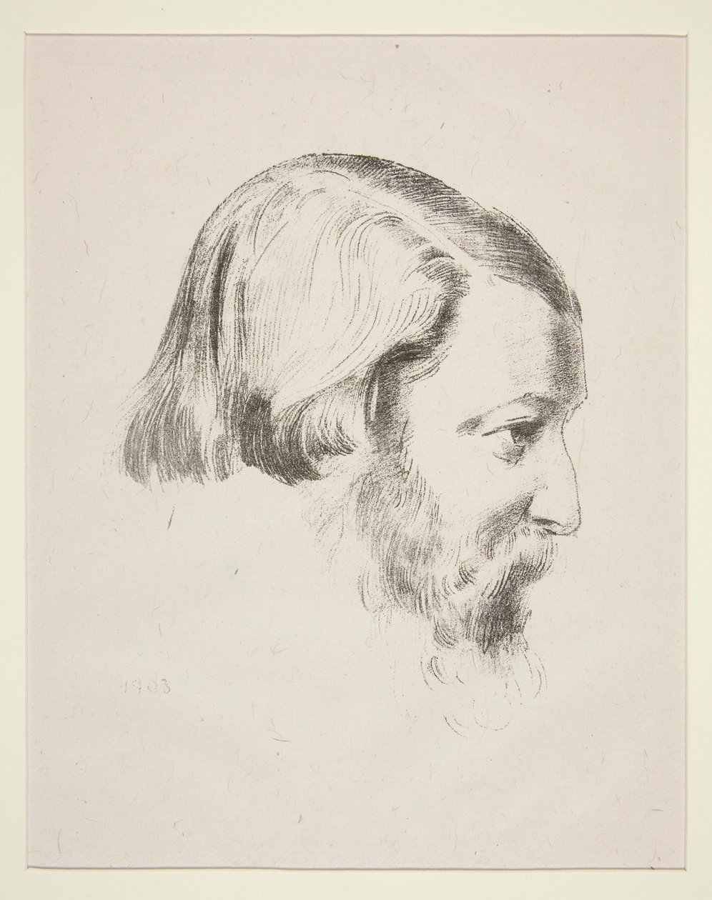 Porträt von Paul Sérusier von Odilon Redon