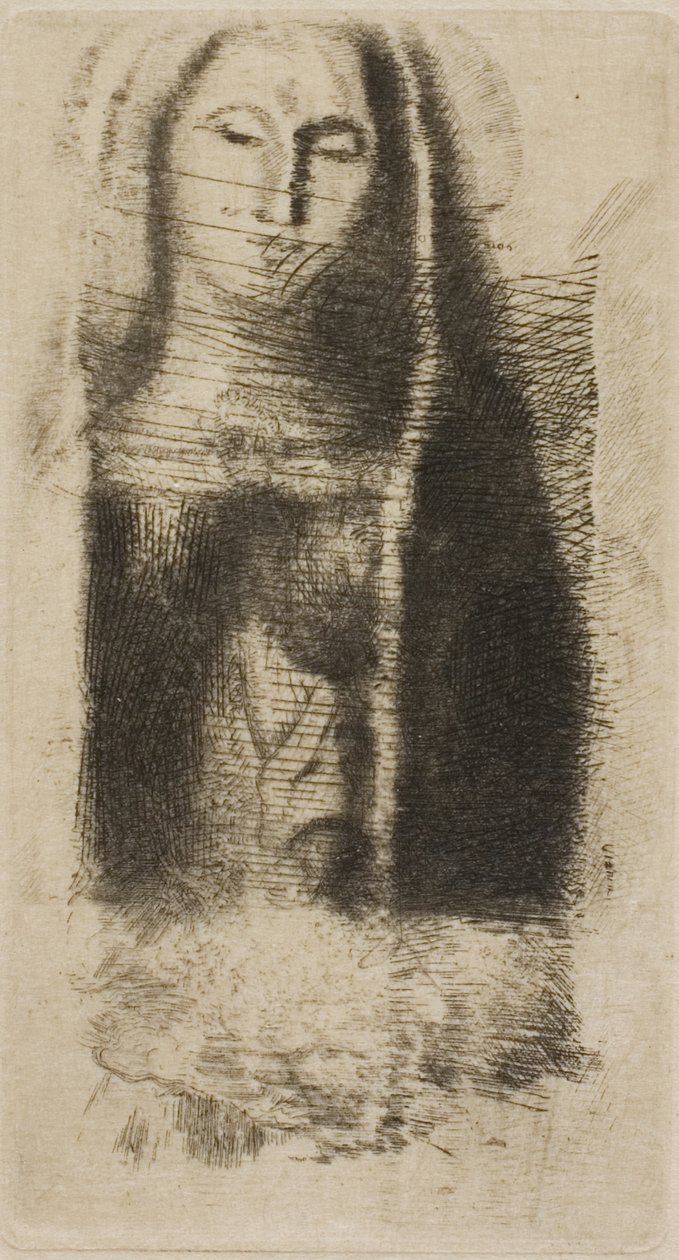 Prinzessin Maleine (Die kleine Madonna) von Odilon Redon